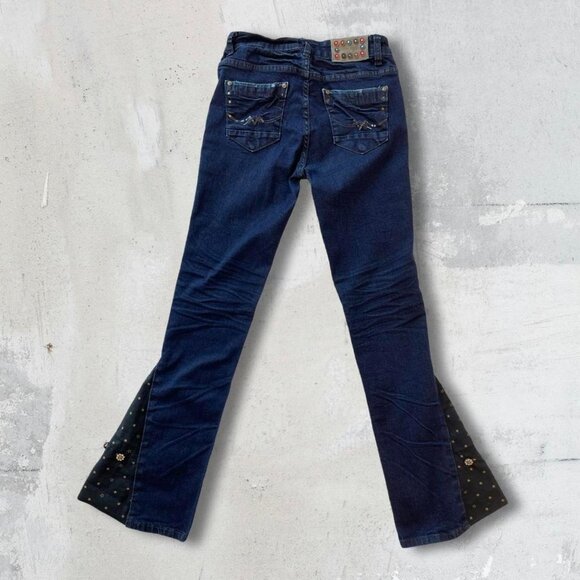 Vintage Y2K Custom‎ Upcycled Jeans - Picture 2 of 8